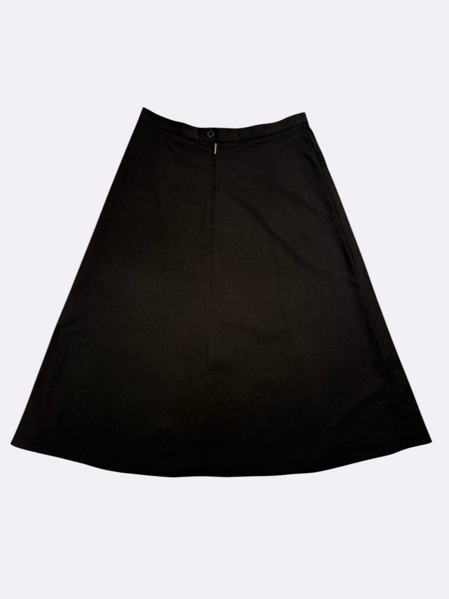 VINTAGE Skirt Black - XL