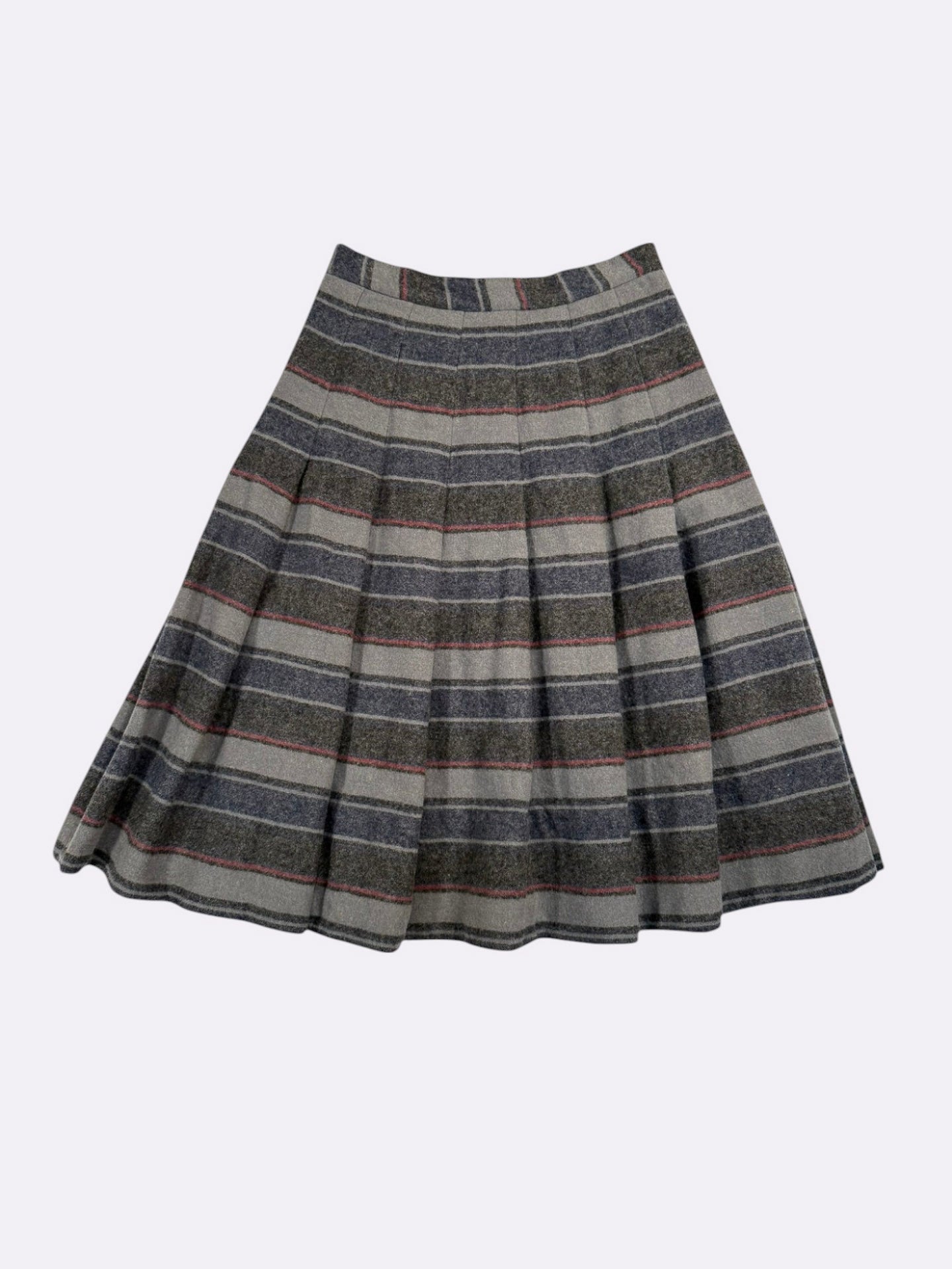 VINTAGE Skirt Grey - M
