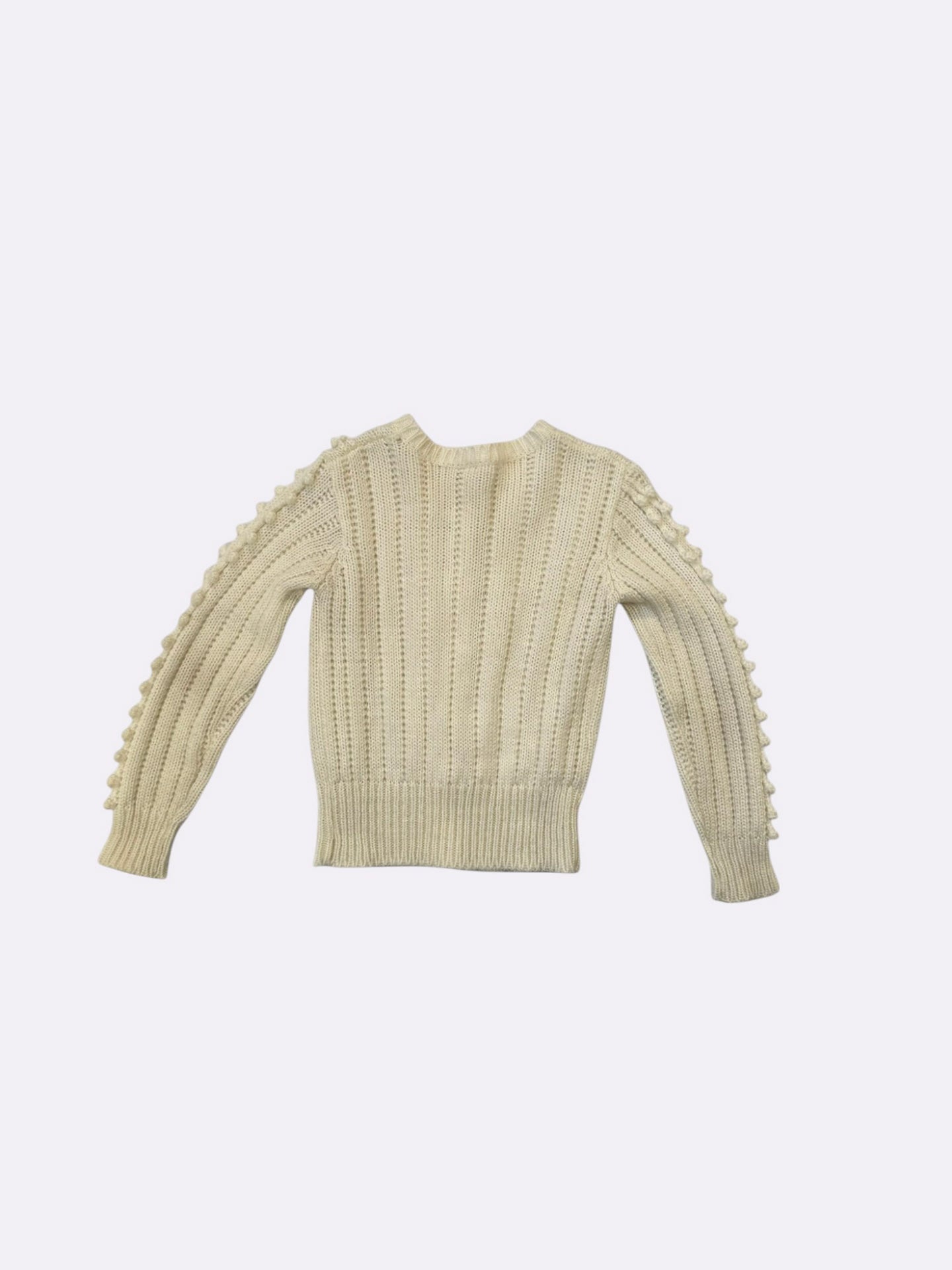 VINTAGE Jumper White - XS