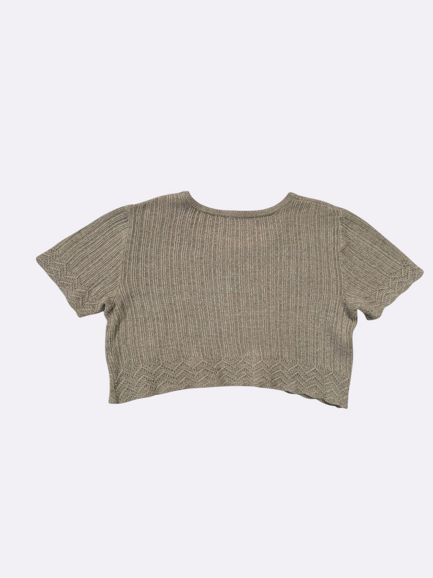 VINTAGE Top Grey - L