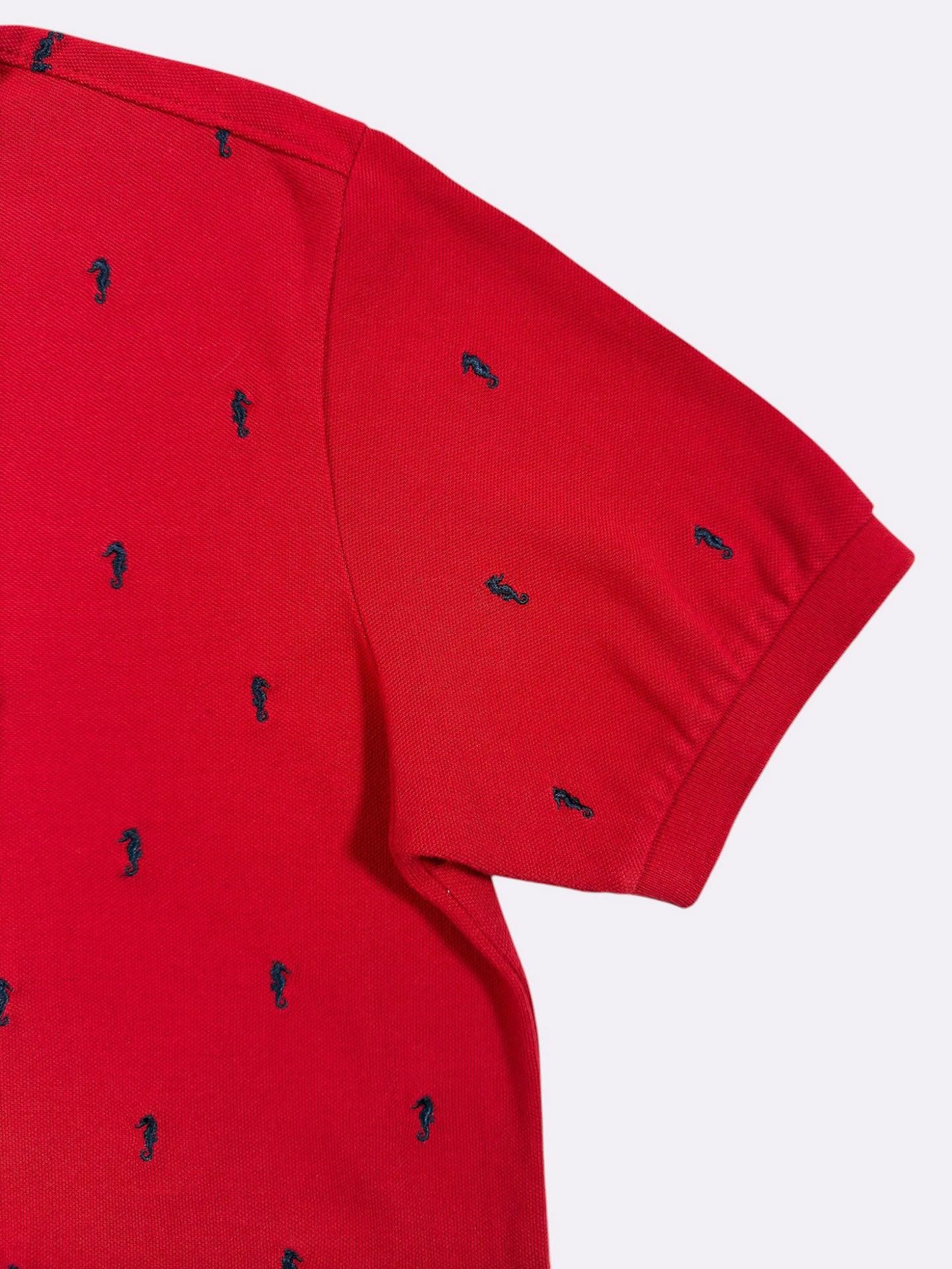 FAHRENHEIT Polo Red - L